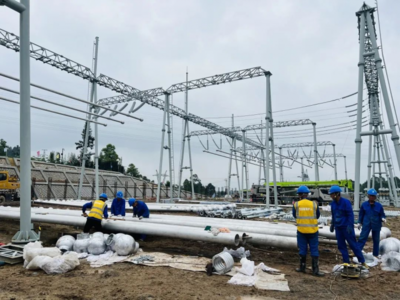 電亮千億光伏路 樂山南500千伏輸變電工程建設(shè)護航“中國綠色硅谷”